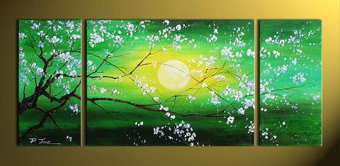 Dafen Oil Painting on canvas flower -set393